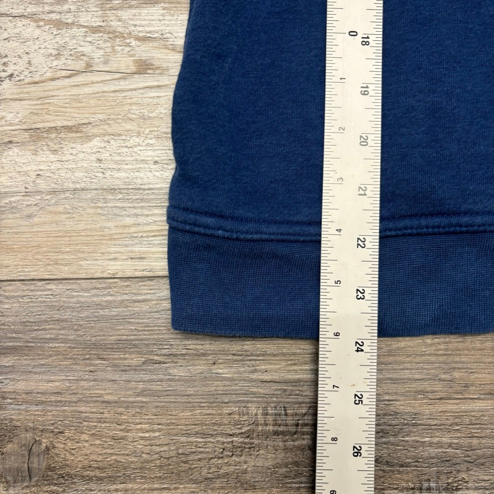 Nike Sportswear Hoodie Rally‎ Funnel Neck Blue Silver Womens M Swoosh Pullover - Picture 7 of 9